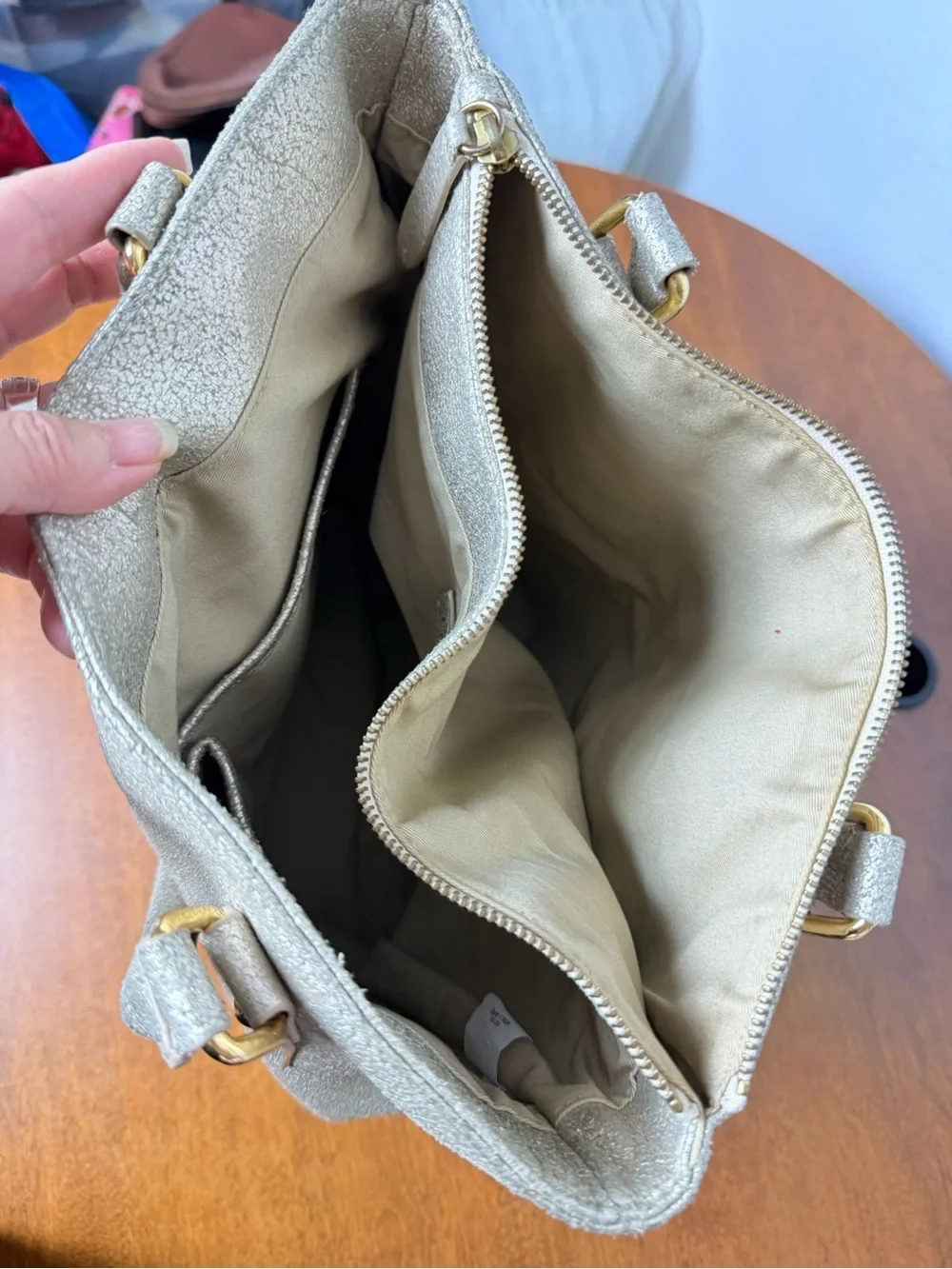 J. Crew stylish leather